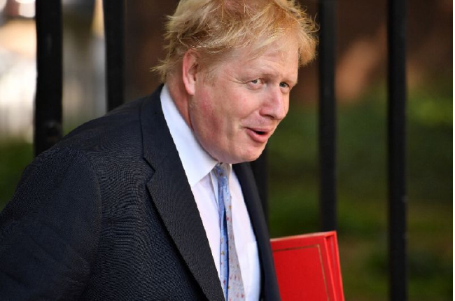 Britain’s Johnson Condemns  ‘Crazy’ Brexit Customs Plan
